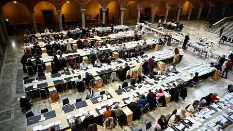У Швеції опозиція випереджає коаліцію прем'єра Крістерссона після підрахунку 99% голосів