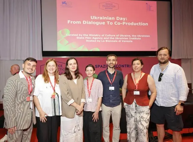 Викладач із Тернополя модерував українську подію на Венеційському кінофестивалі