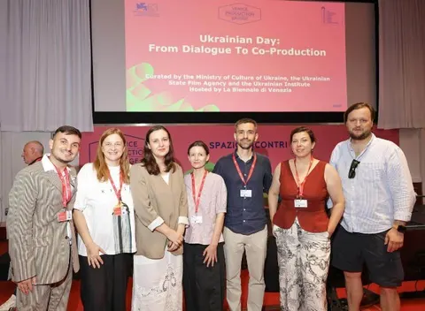 Викладач із Тернополя модерував українську подію на Венеційському кінофестивалі