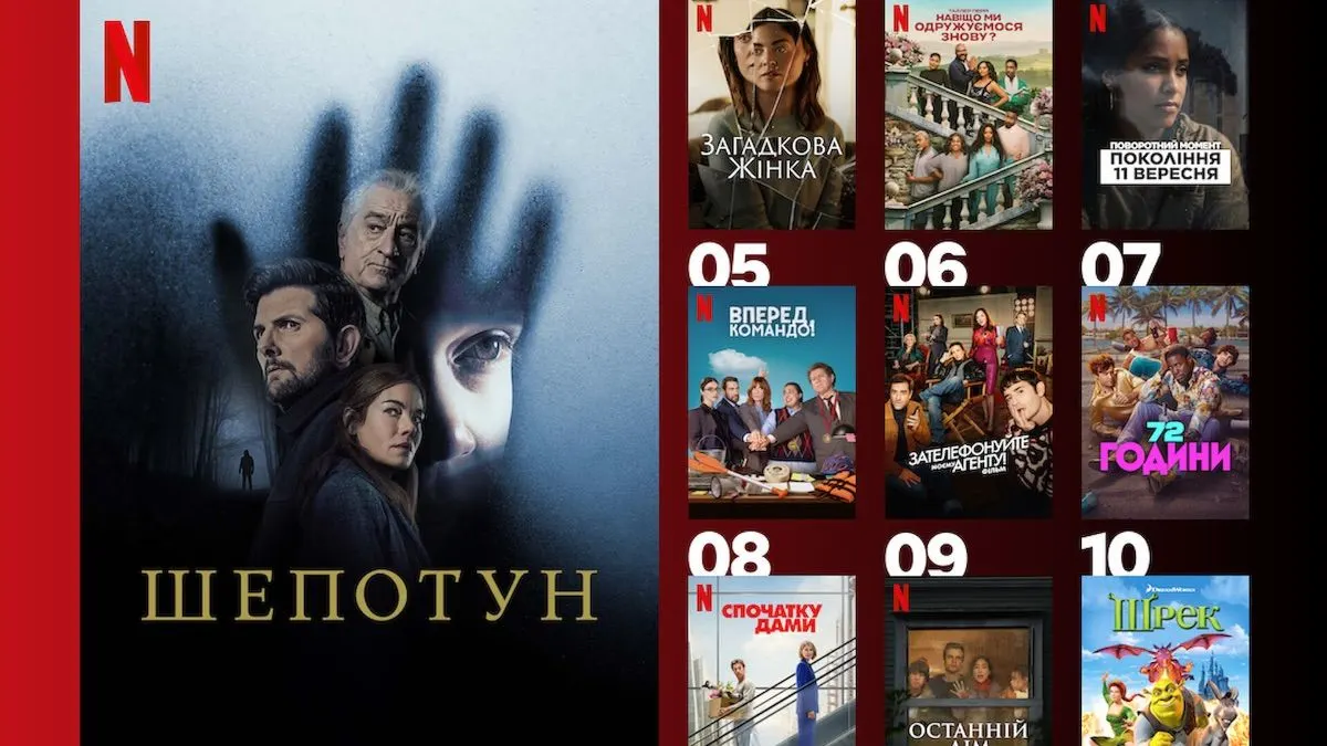 Що дивляться в Україні на Netflix: три фільми, про які говорять цього тижня